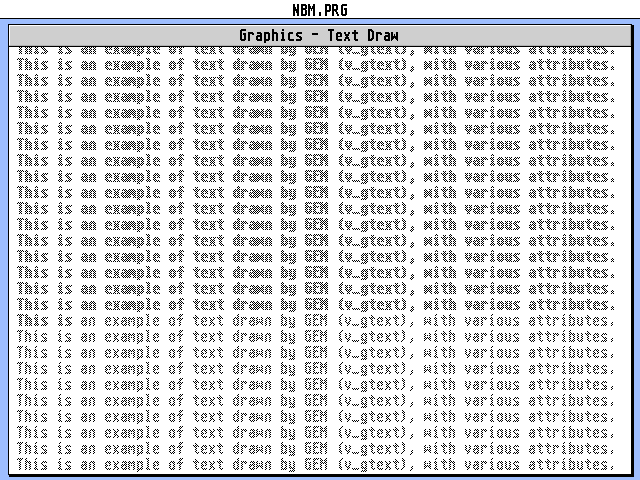 Ness Benchmark (The) atari screenshot